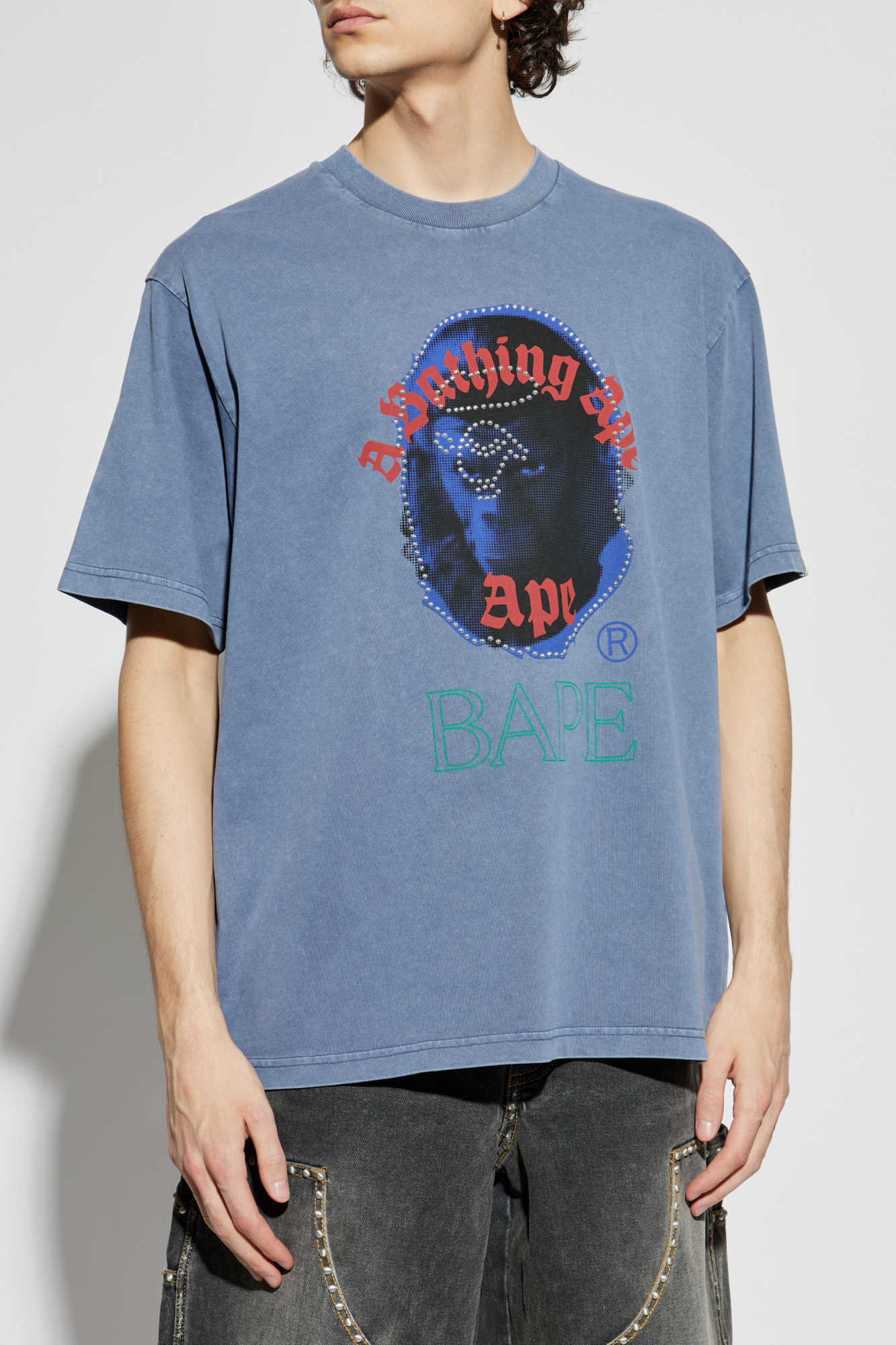A Bathing Ape ブルー Tシャツ TEECOLLECTION | bape.com